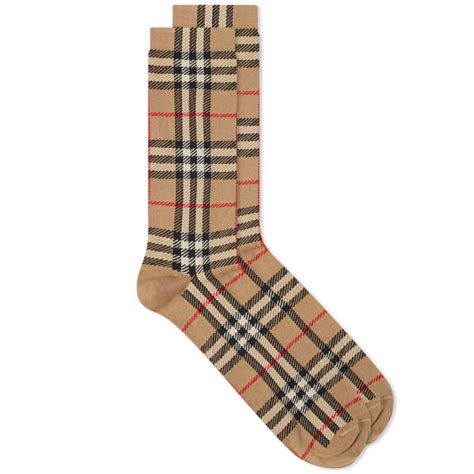 burberry vintage check cotton blend socks|burberry socks and tights.